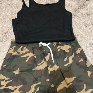 Cute tank and shorts bundle
